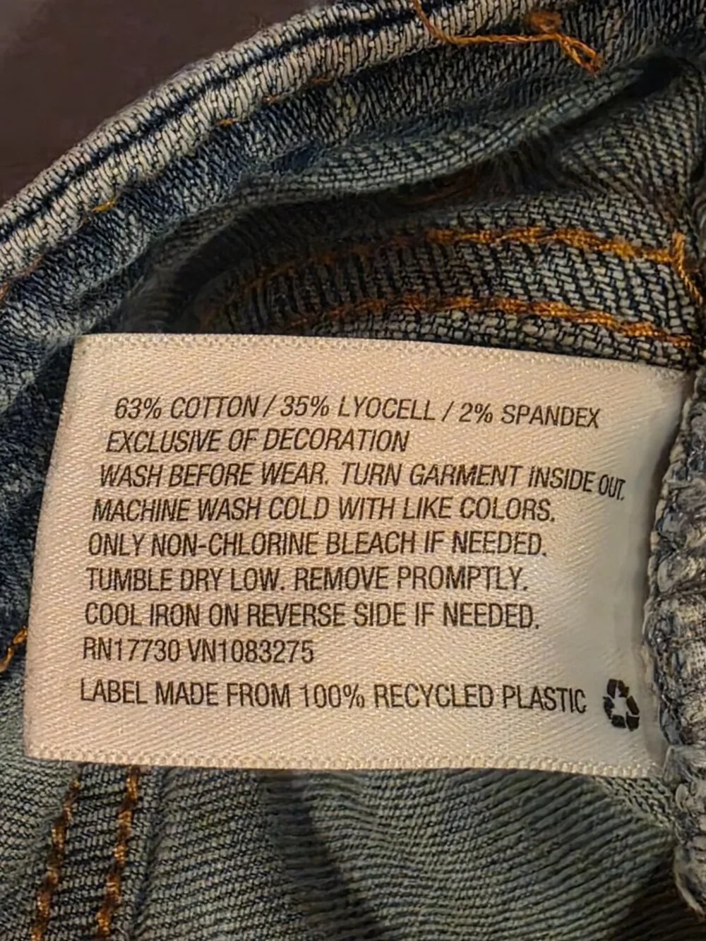 Cat and Jack Girls Size 12 Distressed Jeans